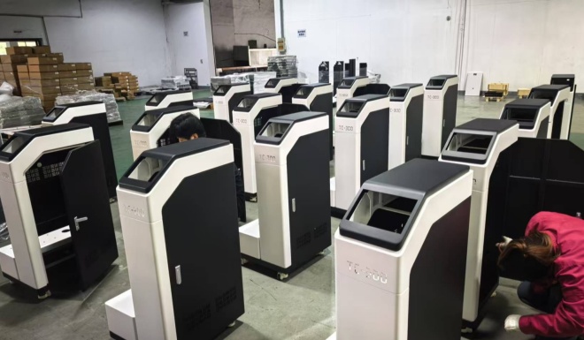 Surface treatment process for custom equipment housings