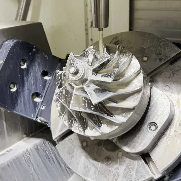 5 axis CNC machining complex components manufactured by Zhongrongda engineering team