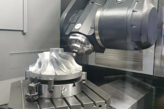 5 axis metal CNC machining center for complex precision parts