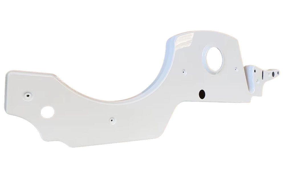 Beauty device enclosure ABS vacuum forming process for custom curved plastic panel