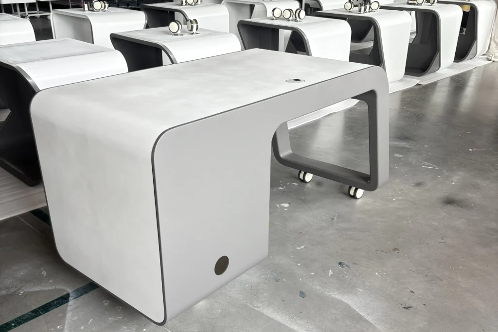 Cold rolled steel reinforcement frame inside medical equipment enclosure