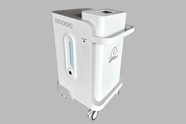 Enclosures for mobile monitoring and measurement equipment with sensor interfaces, displays, battery or electronics compartments and planned cable routing.
