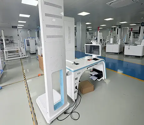 Split Health Screening Workstations