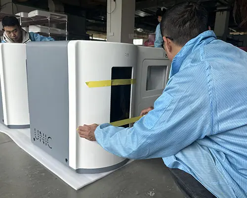 Painting, texturing and printing completed according to approved appearance requirements.