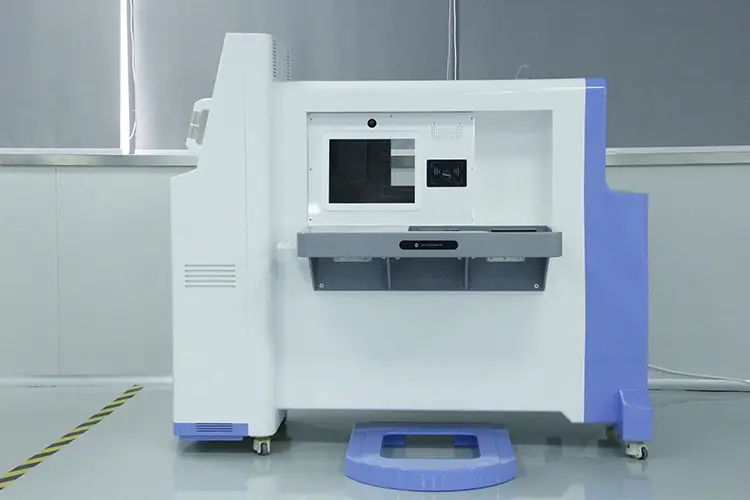 Custom enclosure for a laboratory analysis equipment system