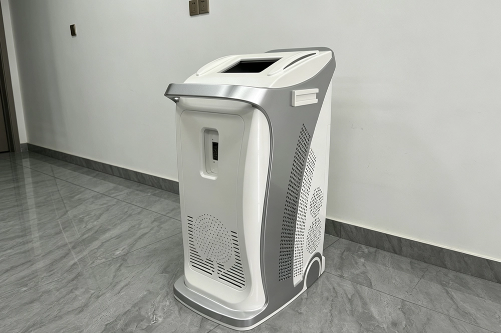 Medical Device Enclosure with complex curved cabinet design