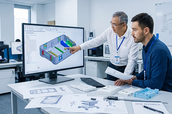Design Review and DFM for medical enclosure