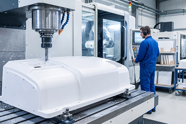 CNC plastic prototyping for medical housing