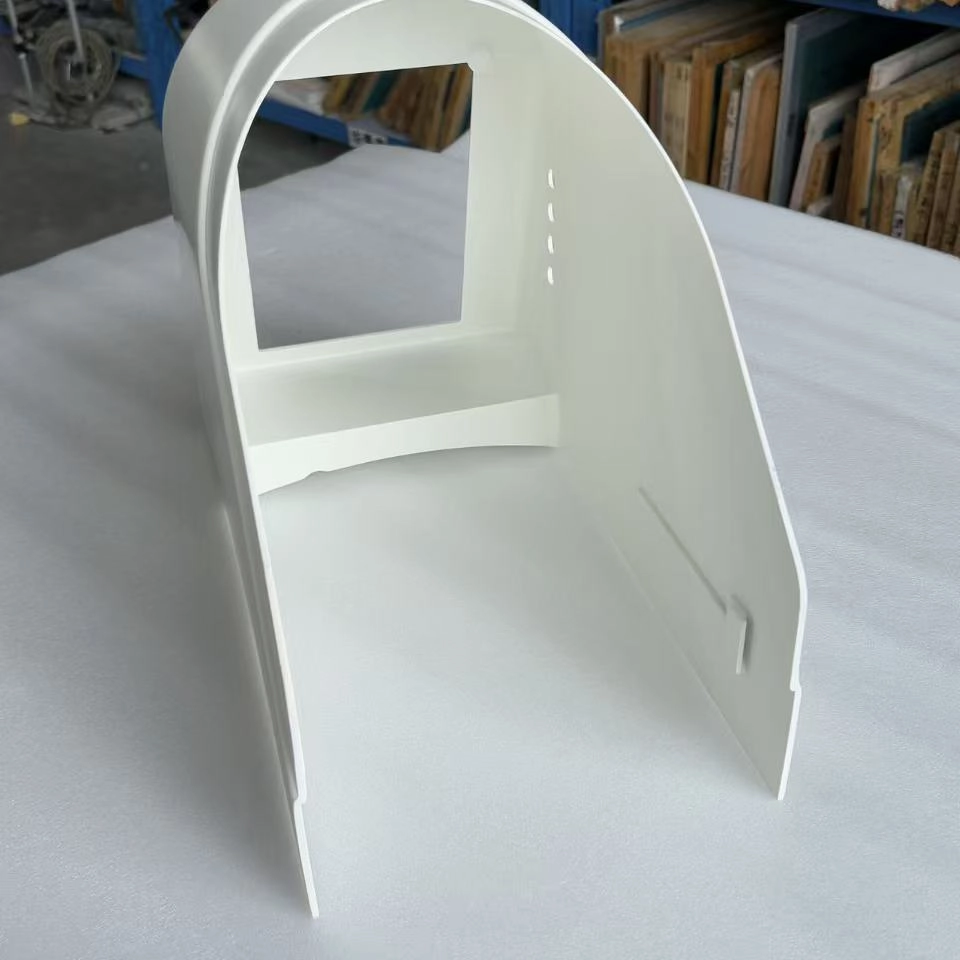 ABS plastic vacuum forming process for a custom beauty device enclosure