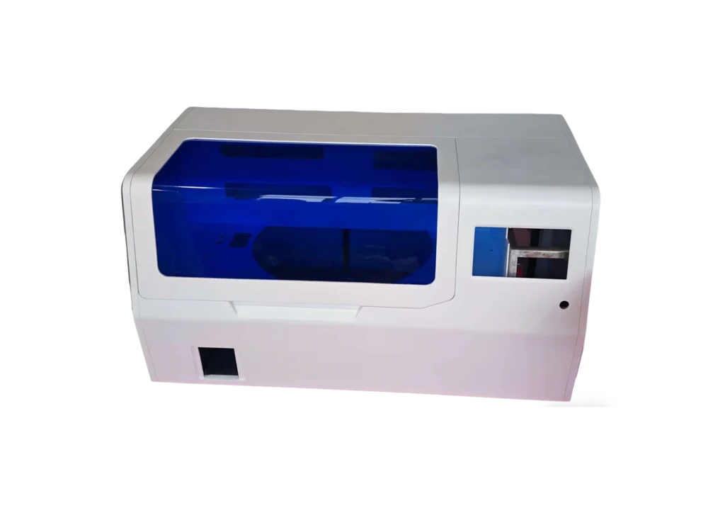 ABS medical equipment housing during precision opening machining