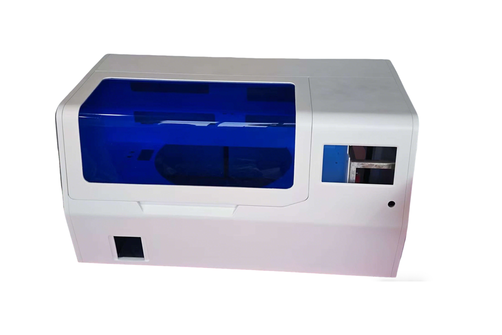 Custom medical device enclosure for an automatic laboratory stainer