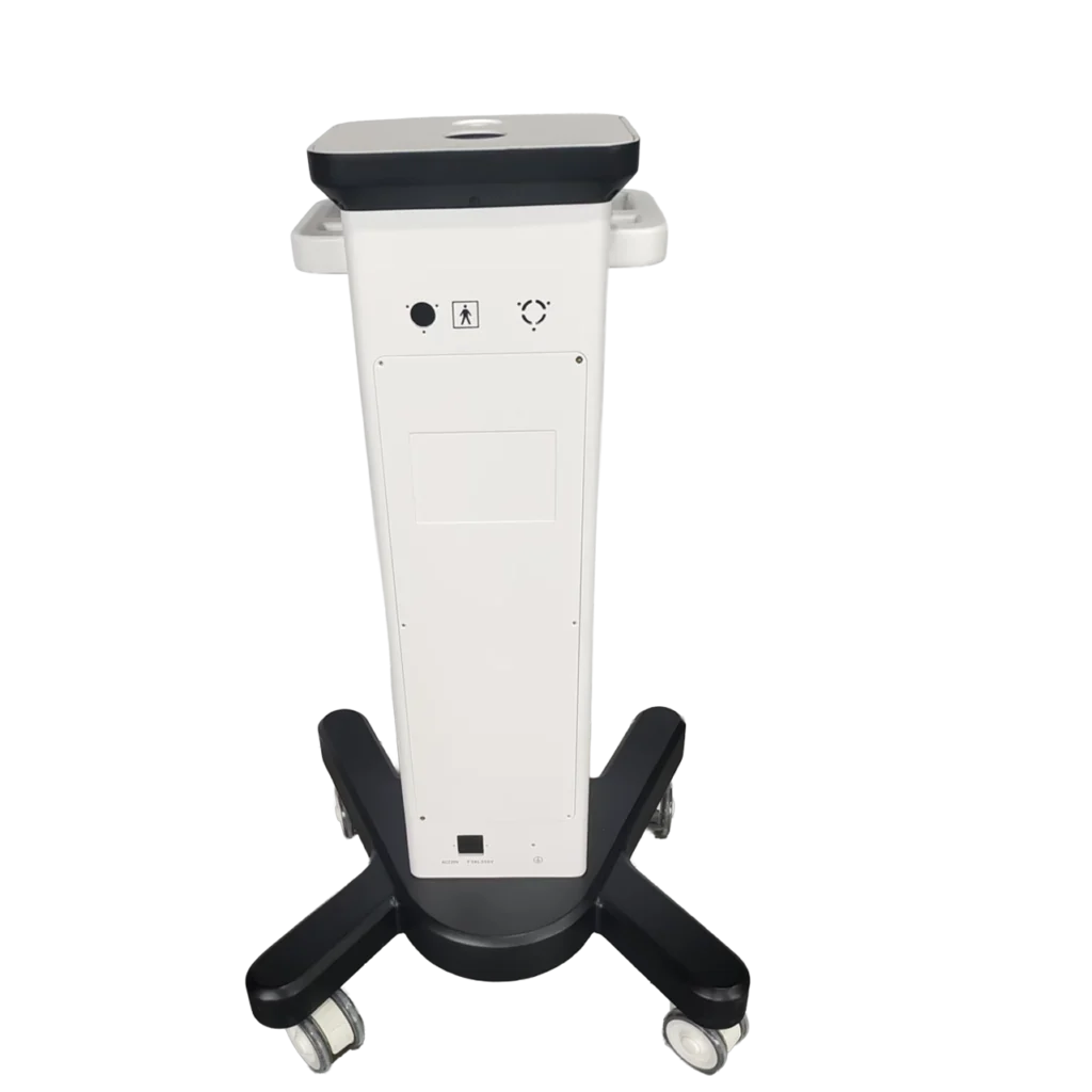 PC-ABS medical equipment cart housing during manufacturing