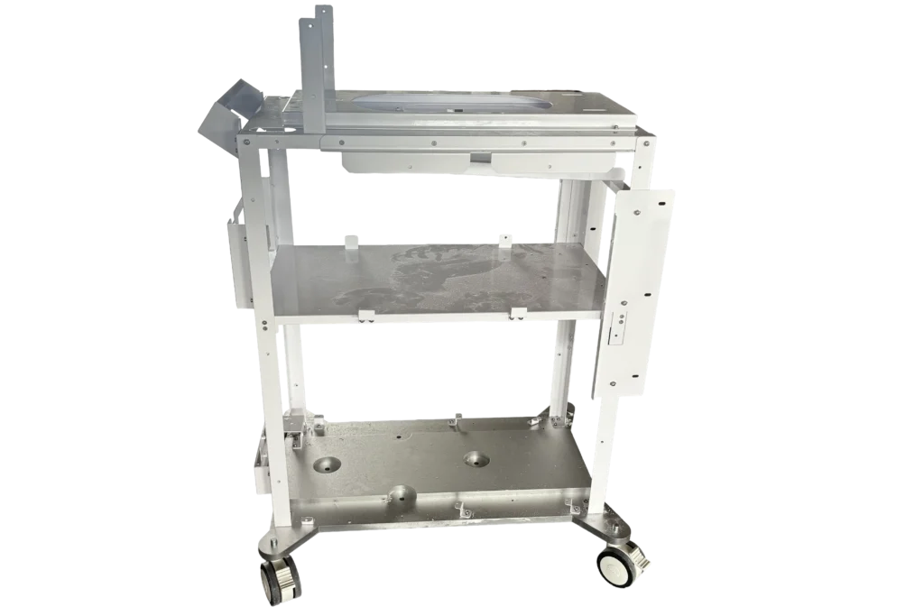 Custom Medical Device Cart Frame for a Mobile Weight-Loss Device